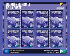 Djibouti 2023 World Post Day. (559f) OFFICIAL ISSUE - Poste