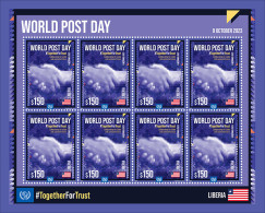 Liberia 2023 World Post Day. (367f) OFFICIAL ISSUE - Poste