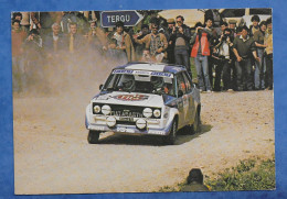 CPM Course Automobile - Rallye Fiat TERGU -  Voiture FIAT ABARTH 131 Pilote Alen KIVIMAKI - Rally's