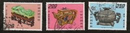Taiwan 1969 N°Y.T. :  638,640 Et 641 Obl. - Usados