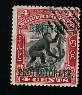 1901 Orangutan Stanley Gibbons NB 130a Used - Noord Borneo (...-1963)