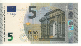 5 EURO  "Ireland"    DRAGHI    T 004 D4      TC0968734217 /  FDS - UNC - 5 Euro
