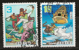 Taiwan 1983 N°Y.T. :  1461 Et 1463 Obl. - Used Stamps