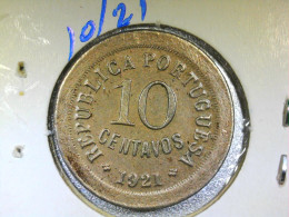 Portugal 10 Centavos 1921 - Portugal