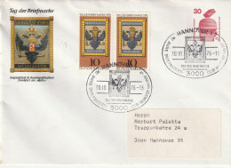 Prepayed Envelope, Day Of The Stamp, Stamped Hannover 1976 - Enveloppes - Oblitérées