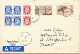 Norway Cover Sent Air Mail To Denmark Havörnebyen Bodö 20-12-2002 - Covers & Documents