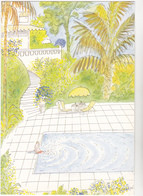 Illustration SEMPE  Ed Desastre N°SE17 -  Piscine Vacances  - CPM 10,5x15 TBE  1988 Neuve - Sempé