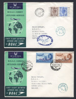1952 First BOAC Comet Service To And From Cairo - Poste Aérienne