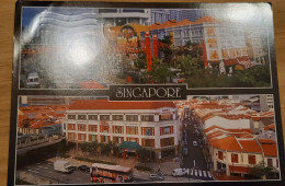 Singapore - Carte Postale Hors Format Classique  - 18x13cm - Singapour