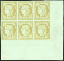 (*) 5 - Essai. 40c. Bistre S/verdâtre. Bloc De 6. CdeF. TB. - 1849-1850 Ceres