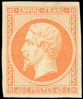 * 16 - 40c. Orange. SUP. - 1853-1860 Napoléon III