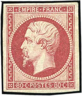 * 17Ba - 80c. Rose Vif. SUP. - 1853-1860 Napoleon III