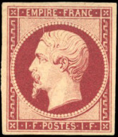* 18g - 1F. Velours. Nuance Toute Particulière. Très Frais. SUP. R. - 1853-1860 Napoleon III