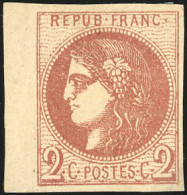 Obl. 40B - Petit Lot De 5 Pièces Dont 2 Neuves, 1 Paire Et 1 Timbre Avec Aminci. B à TB. - 1870 Uitgave Van Bordeaux