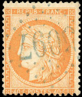 Obl. 38 - SINOPE / ORDOU. 40c. Siège, Obl. GC Bleu 5097. SUP. R. - 1849-1876: Période Classique