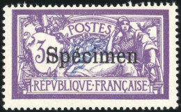 ** 123+145+206 - Type Merson. 5F. Bleu : 4 Pièces Dont 2 * + 2F. Orange : 4 Pièces Dont 2 * Et 3F. Violet : 3 Pièces Don - Other & Unclassified