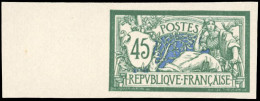 (*) 143b - 45c. Merson Vert Et Bleu. ND. BdeF. SUP. - Andere & Zonder Classificatie