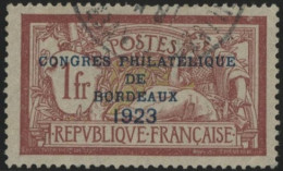 Obl. 182 - 1F. Congrès De Bordeaux Lie-de-vin. TB. - Andere & Zonder Classificatie