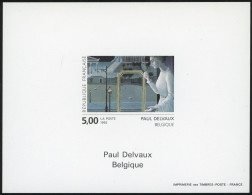 ** 2781 - 5F. Paul Delvaux. Bloc ND Avec Gomme. SUP. - Sonstige & Ohne Zuordnung