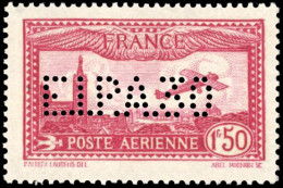 ** 6d - 1F.50 Carmin. Perforé EIPA30. SUP. - Other & Unclassified