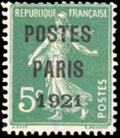 (*) 26d - 5c. Vert. Grands Chiffres ''192''. SUP. RR. - Autres & Non Classés