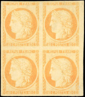 * 13 - 40c. Orange. Bloc De 4. B. - Altri & Non Classificati