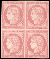 * 21 - 80c. Rose. Bloc De 4. B. - Other & Unclassified