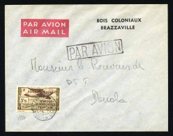 Obl. 16 - 3F.75 Obl. S/lettre Frappée Du CàD De BRAZZAVILLE - MOYEN CONGO à Destination De DOUALA - CAMEROUN. B. - Andere & Zonder Classificatie