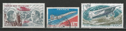 Frankreich Yv 48-50  Mi 1823, 1951, 2032 O - 1960-.... Matasellados