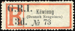 * SG#37 - 3£. ''G.R.I'' Kawieng (Deutsh Neuguinea). VF. - Papua Nuova Guinea