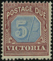 (*) SG#D10 - Postage Due Stamps. 5$. Dull Blue And Brown Lake. VF. - Autres & Non Classés