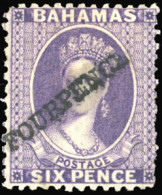 * SG#45 - 4p. On 6p. Deep Violet. SUP. - Other & Unclassified