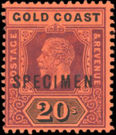 * SG#80s/84s - Set Of 5. Opdt. SPECIMEN. VF. - Gold Coast (...-1957)