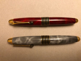 2 Stylos Plume Anciens - IRIDIUM POINT GERMANY - Pens