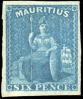 (*) SG#32 - 6d. Blue. VF. - Mauritius (...-1967)