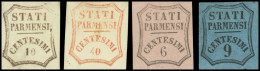 * 13+15 - 10c. Brun + 40c. Rouge + Timbres-Taxe Pour Journaux N°1 Et 2. B. - Parme