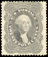 (*) 15 - 24c. Washington Violet-gris. Sc#37. TB. - Altri & Non Classificati