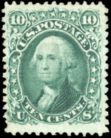 (*) 22 - 90c. Washington Vert Foncé. Sc#68a. B. - Other & Unclassified