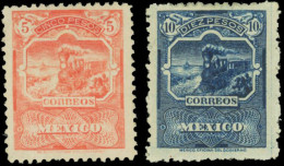 * 144/145 - 5p. Rouge Et 10p. Bleu. SUP. - Mexico