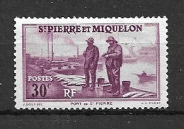 St.Pierre Et Miquelon   1938   N° 175   Neuf  Avec Trace De Charnière - Neufs