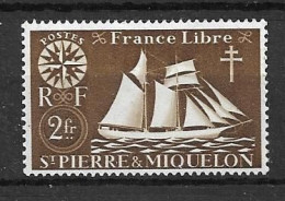 St.Pierre Et Miquelon   1942   N° 303  NEUF - Neufs