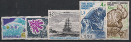 TAAF - Poste Aérienne PA - Année Complète 1978 - N°Yv. 51 à 55 - 5 Valeurs - Neuf Luxe ** / MNH / Postfrisch - Full Years