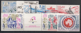 TAAF - Poste Aérienne PA - Année Complète 1989 - N°Yv. 103 à 109 - 8 Valeurs - Neuf Luxe ** / MNH / Postfrisch - Full Years