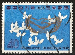 Japan 1965 - Mi 891 - YT 805 ( International Cooperation Year ) - Usati