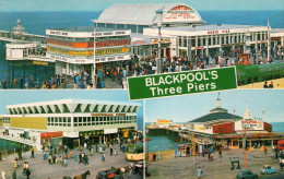 Blackpool's Three Piers - Views / Multivues - Blackpool
