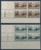 N° 182 + 183 Neufs ** (MNH) Avec Coins Datés Du 3/12/56 Et 15/5/46 TB Voir Description - Nuovi