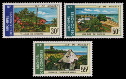 Komoren 1975 - Mi-Nr. 187-189 ** - MNH - Sehenswürdigkeiten - Comores (1975-...)