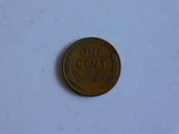 USA 1 Cent 1942 - 1909-1958: Lincoln, Wheat Ears Reverse