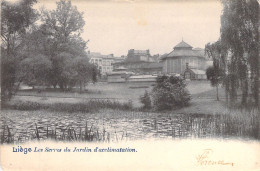 BELGIQUE - Liège - Les Serres Du Jardin D'acclimatation - Carte Postale Ancienne - Luik