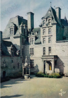 CARTOLINA  SAINT-VOUGAY,FINISTERE,FRANCIA-LA BRETAGNE EN COULEURS-CHATEAU DE KERJEAN (XVI Siecle)-NON VIAGGIATA - Saint-Vougay